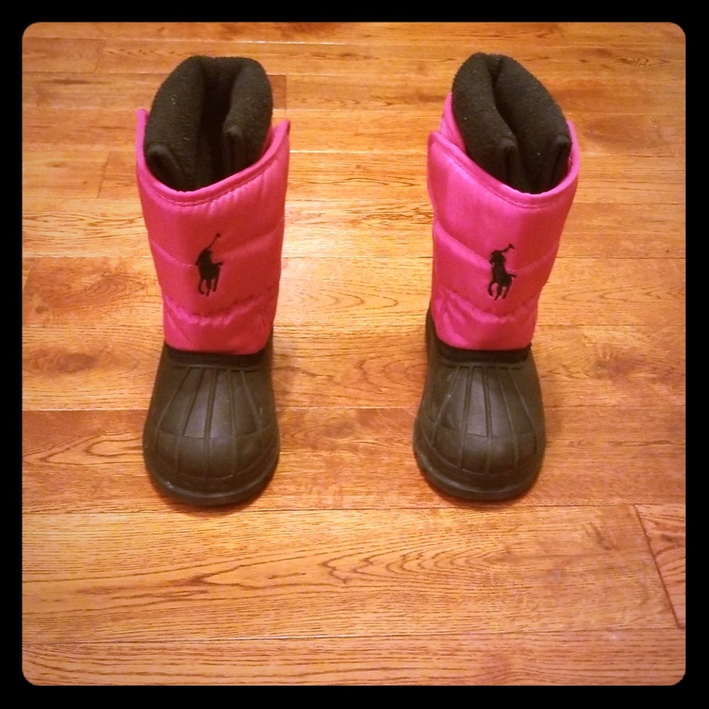 Girls Polo Winter Boots Sz 6